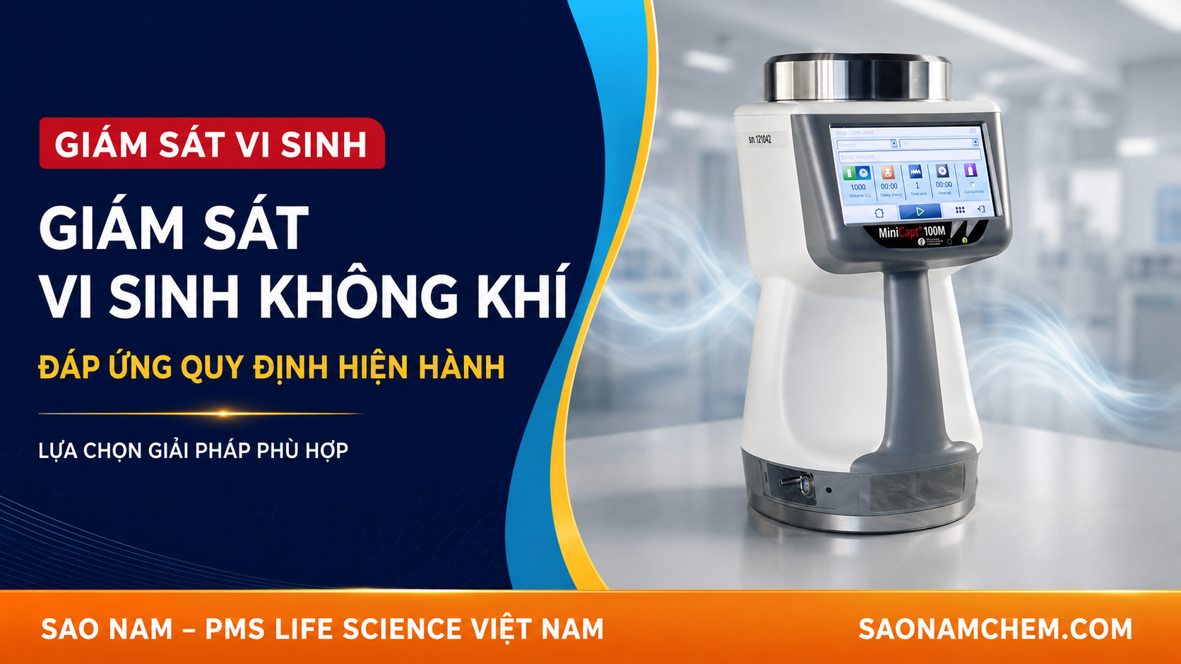 Giám sát vi sinh không khí: Đáp ứng các quy định hiện nay bằng giải pháp phù hợp